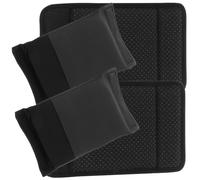 Yardenfun 4pcs Underarm Crutch Pads Soft Polyester Fiber Walking Stick Handle Covers Non Slip Cushion Replacement for Adults Men