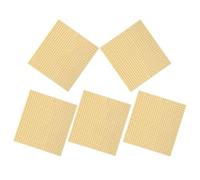 Yardenfun 5 Sheets Gold 5mm Self-Adhesive Mirror Tiles for DIY Mosaic Crafts, Mini Square Acrylic Mirror Pieces for Wall Decor, Disco Ball Art, Wedding Decoration