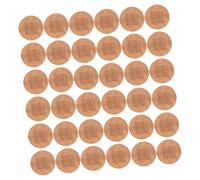 Yardenfun 50PCS Breathable Fabric Bandages for Fingers and Joints Strong Adhesive Large Round Plasters for Wound Care and Blister Prevention Suitable for Toes Elbows and Facial Cuts