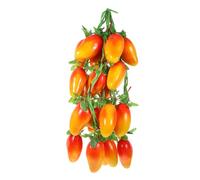 Yardenfun 5pcs Artificial Mango String Garland Lifelike Hanging Fruit Decor for Farmhouse Home Shop Background Thanksgiving Harvest Party Decorations