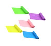 Yardenfun 5pcs Elastic Resistance Bands for Yoga Fitness Stretching Strength Training Durable High Strength Material Portable Workout Bands for Home Gym Accessories