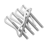 Yardenfun 5pcs High Strength Spring Metal Money Clip Insert Bar for Bifold Wallets Credit Card Holders Wallet Clip Upgrade Accessory