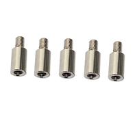 Yardenfun 5pcs Replacement Extension Posts for Scrapbooking Tool Binding Screws for Photo Album Extensions Easy to Install and Reusable for Manual Work and Craft Projects