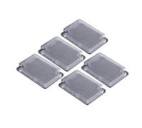 Yardenfun 5pcs Square Photoelectric Sensor Reflectors High Reflectivity and Sturdy Abs Acrylate Material for Vehicles and Buildings Enhancing Visibility and Safety