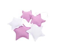 Yardenfun 5pcs Star Cutouts Glitter Star Garland Christmas Tree Decorations Party Decorations