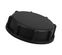 Yardenfun 60mm Plastic Valve Cap, Black Tank Cover for Water Containers, Easy-Install Protective Lid, Leak Prevention Replacement Cap for Tote and Barrel Storage