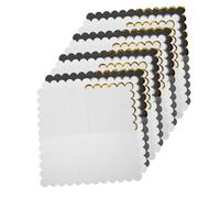 Yardenfun 60pcs Metallic Paper Napkins with Scalloped Edges Dual Absorbent Party Tissue for Elegant Tea Parties Weddings Birthdays and Kitchen Events Includes Gold Pearl Silver