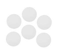 Yardenfun 6pcs Acrylic Lampshades Diameter Glare Diffuser Covers for Ceiling Lights Pendant Fixtures Eye Friendly Humid Resistant Shades for Indoor Spotlights and Bathroom Fan Light