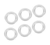 Yardenfun 6pcs Aluminum Parrot Protective Ring for Bird Breeding Box Antibite Biteresistant Design Versatile Bird House Accessories High Durability and Extended Lifespan
