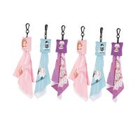 Yardenfun 6pcs Microfiber Eyeglass Cleaning Cloth Keychain with Stylish Print Soft Lens Wipes for Spectacles and Sunglasses Compact Screen Cleaner for Glasses and Electronic Devices