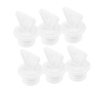 Yardenfun 6pcs Small Rubber Stoppers for Hot Water Bags Replacement Leakproof Sealing Plugs Accessories for Women Hot Water Bottles Home Use