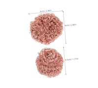 Yardenfun 6pcs Soldering Tip Cleaner Copper Wire Sponge Coiled Tin Ball for Efficient Solder Residue Removal Enhances Heat Conductivity and Prolongs Soldering Iron Lifespan