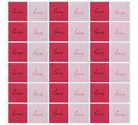 Yardenfun 80pcs Valentine's Day Disposable Paper Napkins Romantic Heart Print Dinner Tissue for Party Tableware High Absorbency Luncheon Napkins in Red Pink for Wedding Proposal Celebration