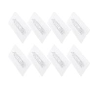 Yardenfun 8pcs No-Drill Heavy Duty Shelf Support Brackets for Wardrobe and Cabinet, Self-Adhesive Thickened Long Strip Shelf Pegs for Closet Storage and Divider Organization