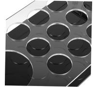 Yardenfun Acrylic Shot Glass Holder Tray Sturdy Wine Cup Organizer for Home Bar Party Serving Display Rack Multipurpose Small Bar Accessories Storage