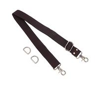 Yardenfun Adjustable Canvas Bag Shoulder Strap 3.2cm Replacement Crossbody Purse Strap for Handbags Coffee Color for Diy Craft Projects