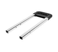 Yardenfun Adjustable Extendable Telescopic Handle Replacement for Schoolbag Backpack Trolley Alloy and Plastic Construction Easy Installation Stable Support for Student Commuting