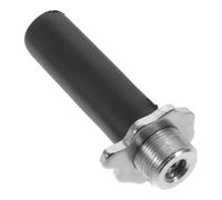 Yardenfun Adjustable Metal Microphone Clip Clamp with Screw Adapter for Cymbal Expansion Clips and Microphones, Black Rubber Grip for Stage and Home Practice Use
