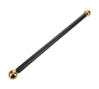 Yardenfun Adjustable Outdoor Lamp Post Cross Arm Ladder Rest Black Metal Bracket Weather Resistant Garden Light Pole Arm for Heavy Duty Secure Mounting