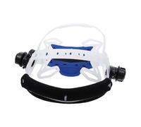 Yardenfun Adjustable Welding Helmet Headgear Replacement Split Frame Design with Sweatband for Face Shield Suspension Twist Dial Fit for Different Head