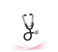 Yardenfun Alloy Pin Badge Cartoon Brooch Nurses Stethoscope Brooch for Doctors Nurses Midwives Medical Students