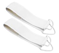 Yardenfun Bath Brush Shower Brush Set 2Pcs Fabric Brush Clean Shower for Men Women Back Body Brush Massage Stress Relief Exfoliating Brush