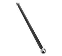 Yardenfun Black Metal Outdoor Light Post Arm Rest Adjustable Cross Handle for Garden Lamp Posts Sturdy Construction Enhances Nighttime Ambiance and Versatile Lighting for Patio