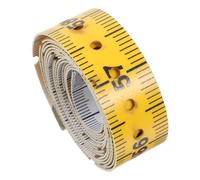 Yardenfun Braille Learning Ruler for Blind with Soft Flexible Tape Measure Portable Body Measuring Tape for Vision Impairment Aid Clear Markings Fabric Measuring Tool for Sewing and Math