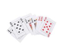 Yardenfun Braille Playing Cards Jumbo Tactile Deck for Visually Impaired Adults and Accessible Card Games with Raised Braille Markings for Easy Identification and Inclusive Family