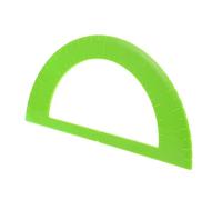Yardenfun Braille Protractor Semicircle Durable Measuring Tool for Blind Students Precise Geometry Ruler Learning Supplies Light Green Flexible Design for Accurate Math Education
