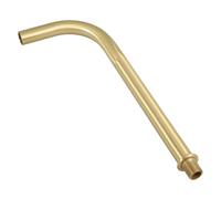 Yardenfun Brass Elbow Internal Thread Pendant Light Extension Rod Seven Shaped Bend Copper Tube Bender Tool for Wall Lamps HVAC and Plumbing Fixtures