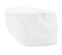 Yardenfun Breathable Cotton Chef Hat for Kitchen Work Restaurant Cook Cap Stylish Design for Chefs Comfortable Fit for Men and Women for Catering Uniforms White