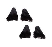 Yardenfun Cat Ear Hair Clip Plush Hairpin Touch Feel Decorative Hair Accessory for Girls