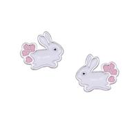 Yardenfun Chic Bunny Earring Studs Lightweight and Comfortable for Women Fashion Ear Jewelry for Lover Mother