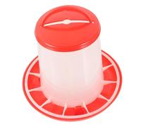 Yardenfun Chick Feeder for Poultry Reusable Chicken Feeder Smooth Easy to Clean for Multiple Chickens to Eat Together Capacity Convenient Feeding