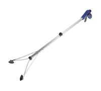 Yardenfun Collapsible Trash Picker with Rotating Jaws and Comfortable Grip Trigger Reusable Litter Grabber Tool for Home Parks Schools Lightweight and Non Slip Clamp for Picking Up Trash and