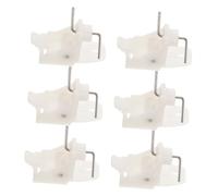 Yardenfun Commercial Refrigerator Shelf Clips Freezer Accessories for Easy Installation Lightweight Design Compatible Various Models for Display Cabinets and Freezers