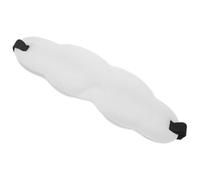 Yardenfun Contoured Teens Sleeping Mask Adjustable Double Eye Shade Cover for Total Darkness Soft Chinlon Cloth Memory for Indoor Travel Office Camping Use