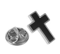 Yardenfun Copper Classic Stylish Design Pin Cross Brooch with Smooth Polished Finish, Gender Neutral and Secure Fit for Church Events and Religious Occasions