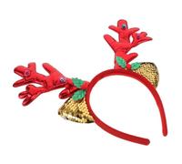Yardenfun Cute Christmas Headband for Women Funny Reindeer Antlers Hair Accessories Durable and Eye Catching Decorative Hairband for Holiday Parties and Festivals