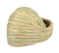 Yardenfun Egg Laying Chicken Nest Box Woven Straw Coop Nest for Home Poultry Bird Bed for Cage Chicken Bedding