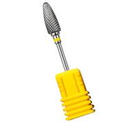 Yardenfun Electric Nail Drill Bit Tungsten Steel Manicure Grinding Head with High Strength and Quick Polish Function for Wiping Nail Gels and Acrylic Substance in Professional Salon Use