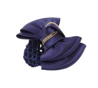 Yardenfun Elegant Nurse Hair Bun Net Clip with Rhinestones for Women and Durable Mesh Hair Accessory for Work Professional Hairnet for Nurses and Hotel Staff