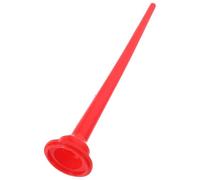Yardenfun Extended Soft Caulking Nozzle Flexible Curved Applicator Replacement Tool for Construction and Sausage Caulking Guns Precise Sealing in Reach Areas Red