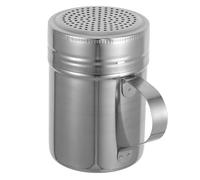 Yardenfun Flour Shaker Sleek Modern Dusting Tool Stainless Steel with Ergonomic Handle and Comfortable Grip Powder Sugar and Spice Sifter for Kitchen the Go Baking