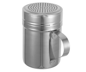 Yardenfun Flour Shaker Sleek Modern Dusting Tool Stainless Steel with Ergonomic Handle and Comfortable Grip Powder Sugar and Spice Sifter for Kitchen the Go Baking