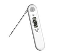 Yardenfun Folding Kitchen Meat Thermometer Probe with Backlit LCD for Bbq Grill Beef Chicken Pork Fish Cooking Accuracy