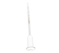 Yardenfun Glass Alcohol Content Hydrometer for Wine Making Accurate Spirit Tester Tool for Homemade Liquor Transparent Durable Wine Alcohol Measuring Device