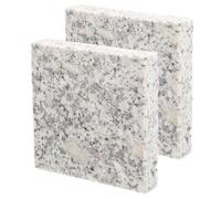Yardenfun Granite Cooling Marble Board 2pcs Pet Bed Heat Absorption Rest Slab for Rabbit Hamster Small Animals at Home