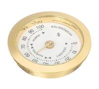 Yardenfun Guitar Humidity Gauge Practical Hygrometer for Instrument Care Portable Design for Accurate Humidity Monitoring Guitar Cases and Pianos No Batteries Required Elegant